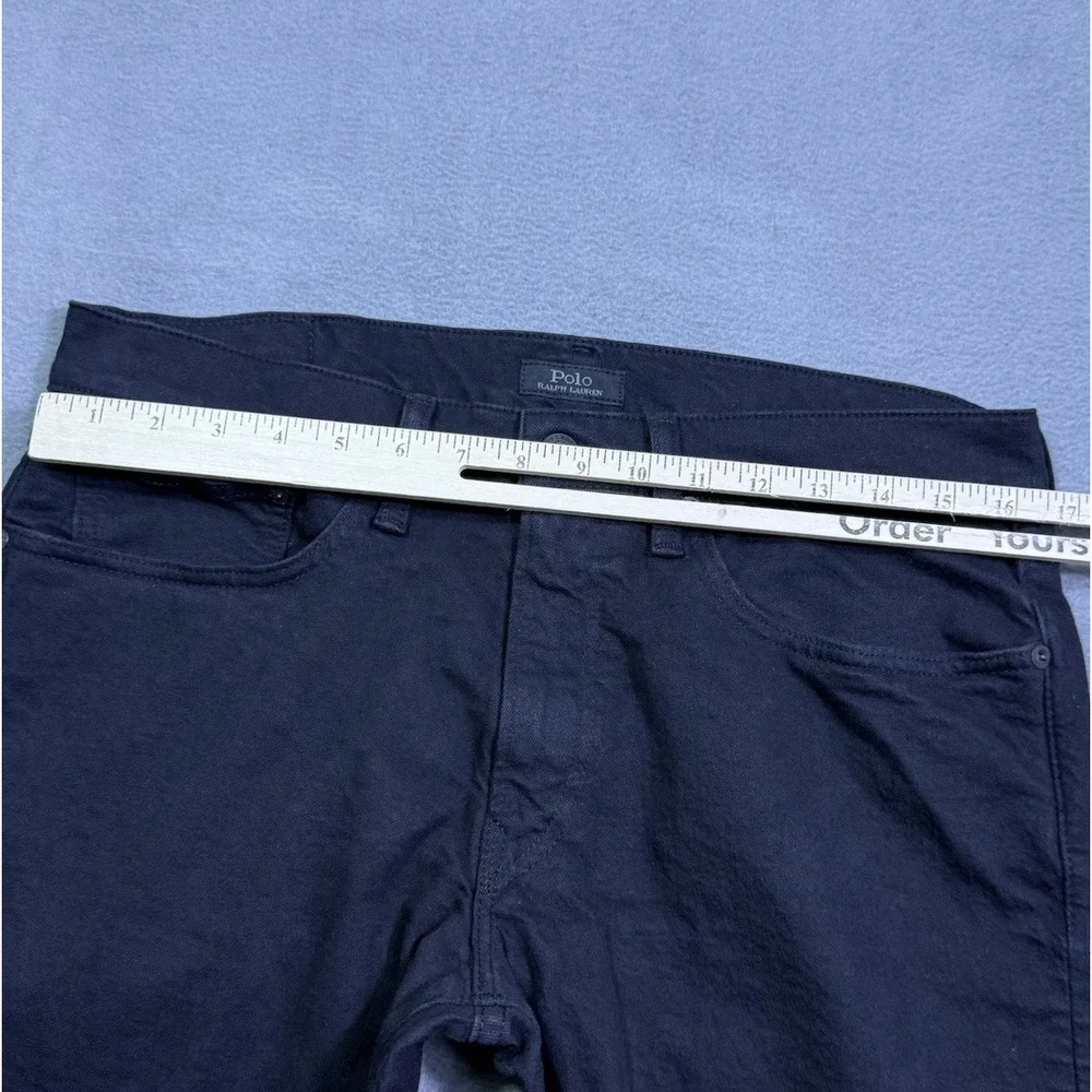 Polo Ralph Lauren Jeans Mens 32x30 Sullivan Slim Straight Black Normcore USA